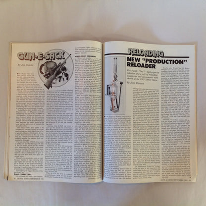 Vintage Sep 1983 Guns & Ammo Magazine Colt's New Gov't Model .380 ACP