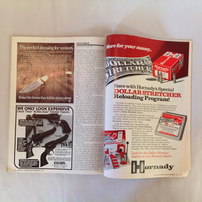 Vintage Sep 1983 Guns & Ammo Magazine Colt's New Gov't Model .380 ACP