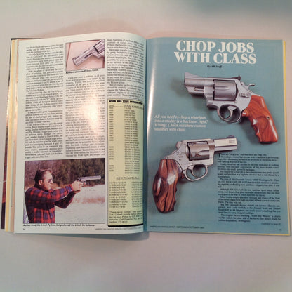 Vintage Sep/Oct 1985 American Handgunner Magazine Steel Challenge Profile Jo Anne Hall Detonics Pocket Nine Davis Windmaster