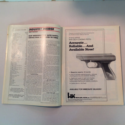 Vintage Mar/Apr 1981 American Handgunner Magazine Handloading Section Gold Medal Pistols Rolling Block Silhouette NRA Scoped Pistol