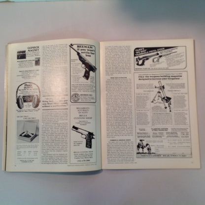Vintage Mar/Apr 1981 American Handgunner Magazine Handloading Section Gold Medal Pistols Rolling Block Silhouette NRA Scoped Pistol