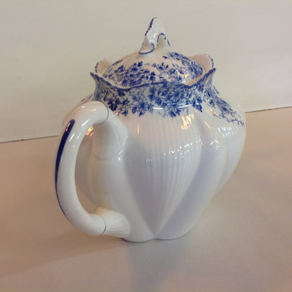 Antique Shelley Dainty Blue Teapot