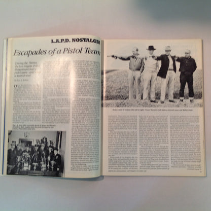 Vintage Sep/Oct 1981 American Handgunner Magazine Police Features Dan Wesson's .44 Magnum Charter's .38