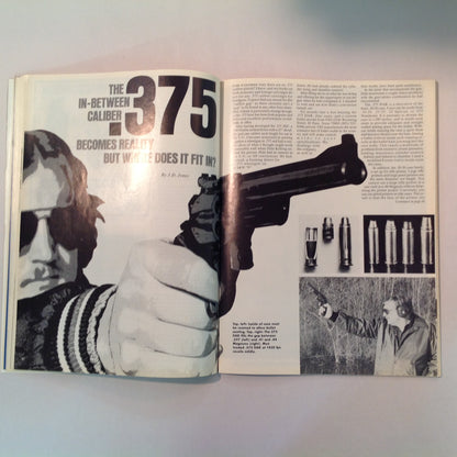 Vintage Sep/Oct 1981 American Handgunner Magazine Police Features Dan Wesson's .44 Magnum Charter's .38