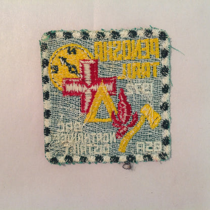 Vintage BSA Boys Scouts of America Patch Penosha Trail 1972 Northridge District DAC