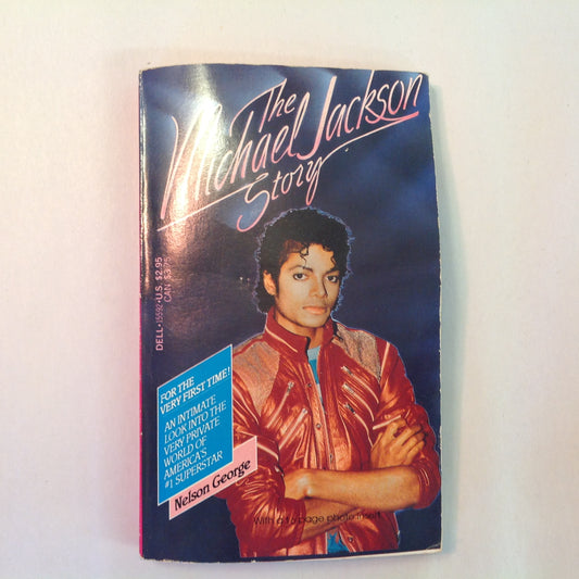 Vintage 1984 Mass Market Paperback The Michael Jackson Story Nelson George