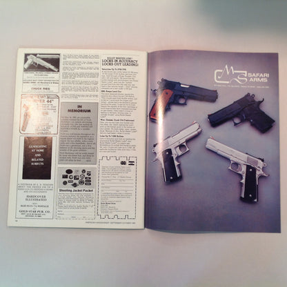 Vintage Sep/Oct 1981 American Handgunner Magazine Police Features Dan Wesson's .44 Magnum Charter's .38