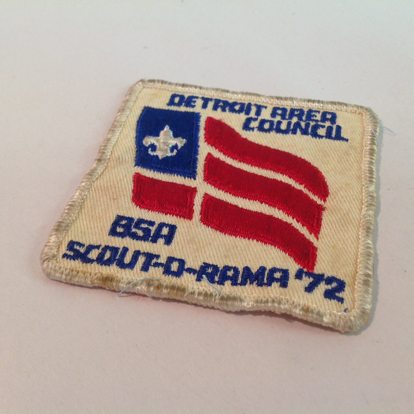 Vintage BSA Boys Scouts of America Patch Scout-O-Rama '72 Detroit Area Council