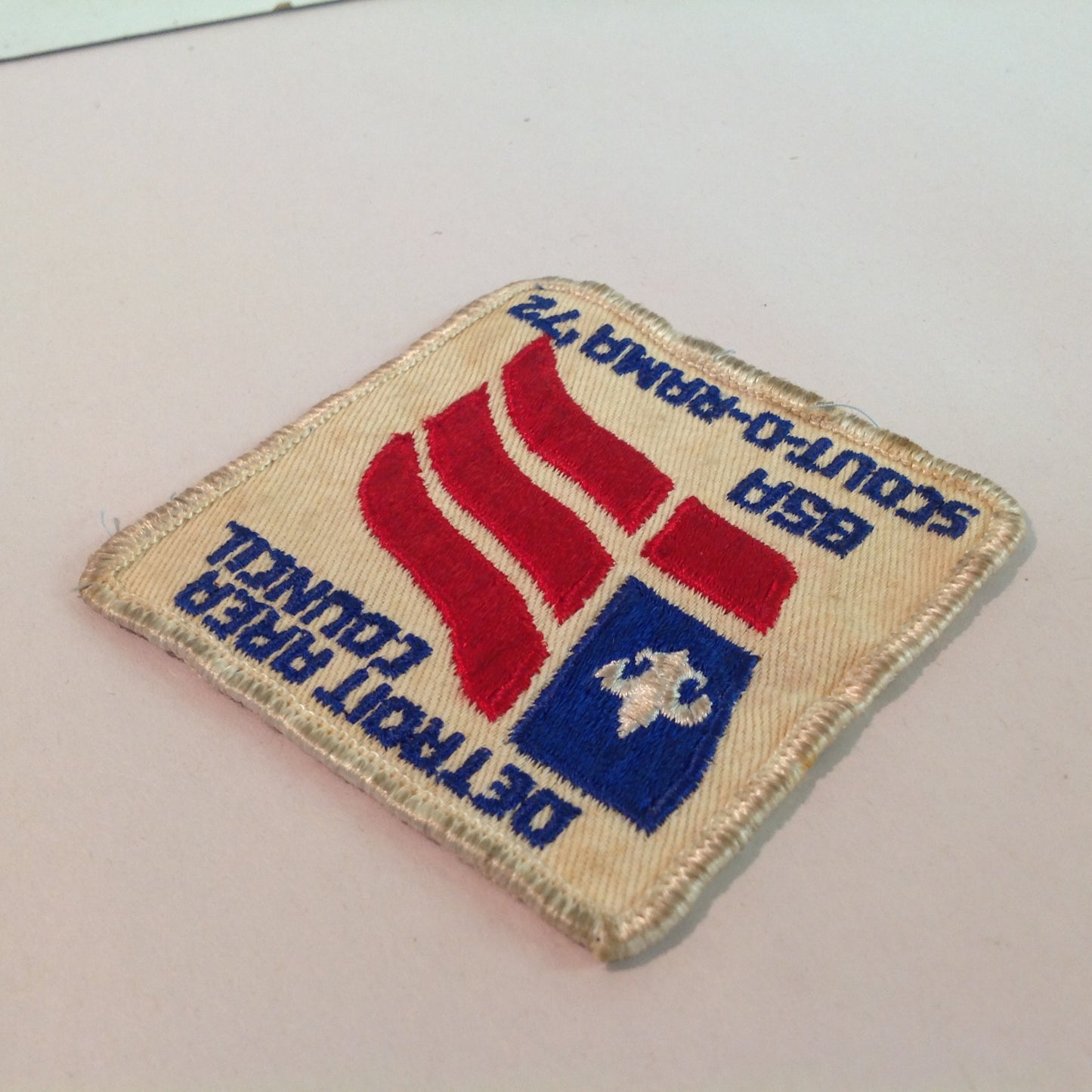 Vintage BSA Boys Scouts of America Patch Scout-O-Rama '72 Detroit Area Council