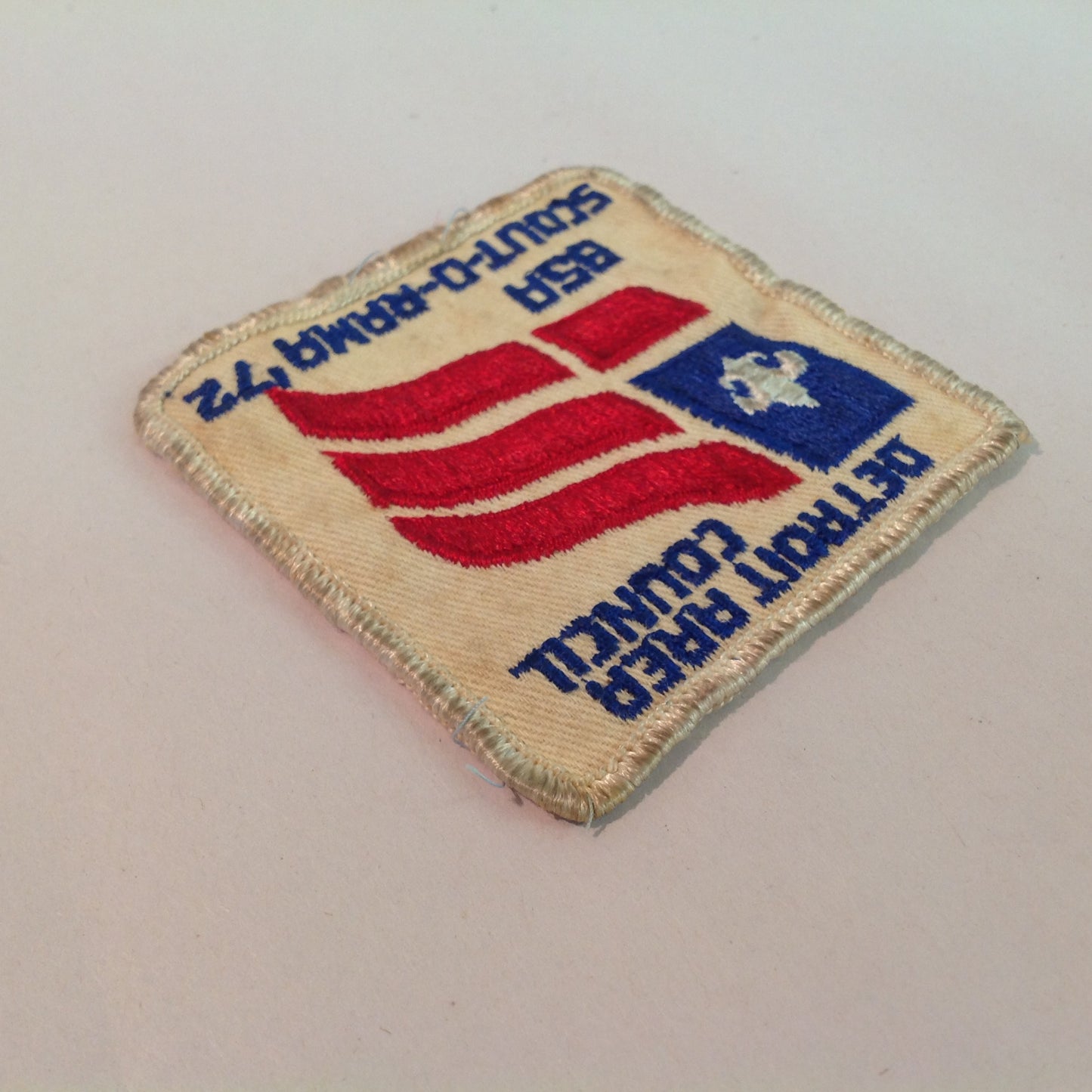Vintage BSA Boys Scouts of America Patch Scout-O-Rama '72 Detroit Area Council