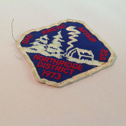 Vintage BSA Boys Scouts of America Patch DAC Arctic Affair Northridge District 1973