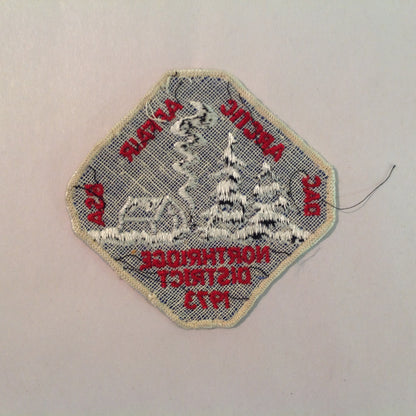 Vintage BSA Boys Scouts of America Patch DAC Arctic Affair Northridge District 1973