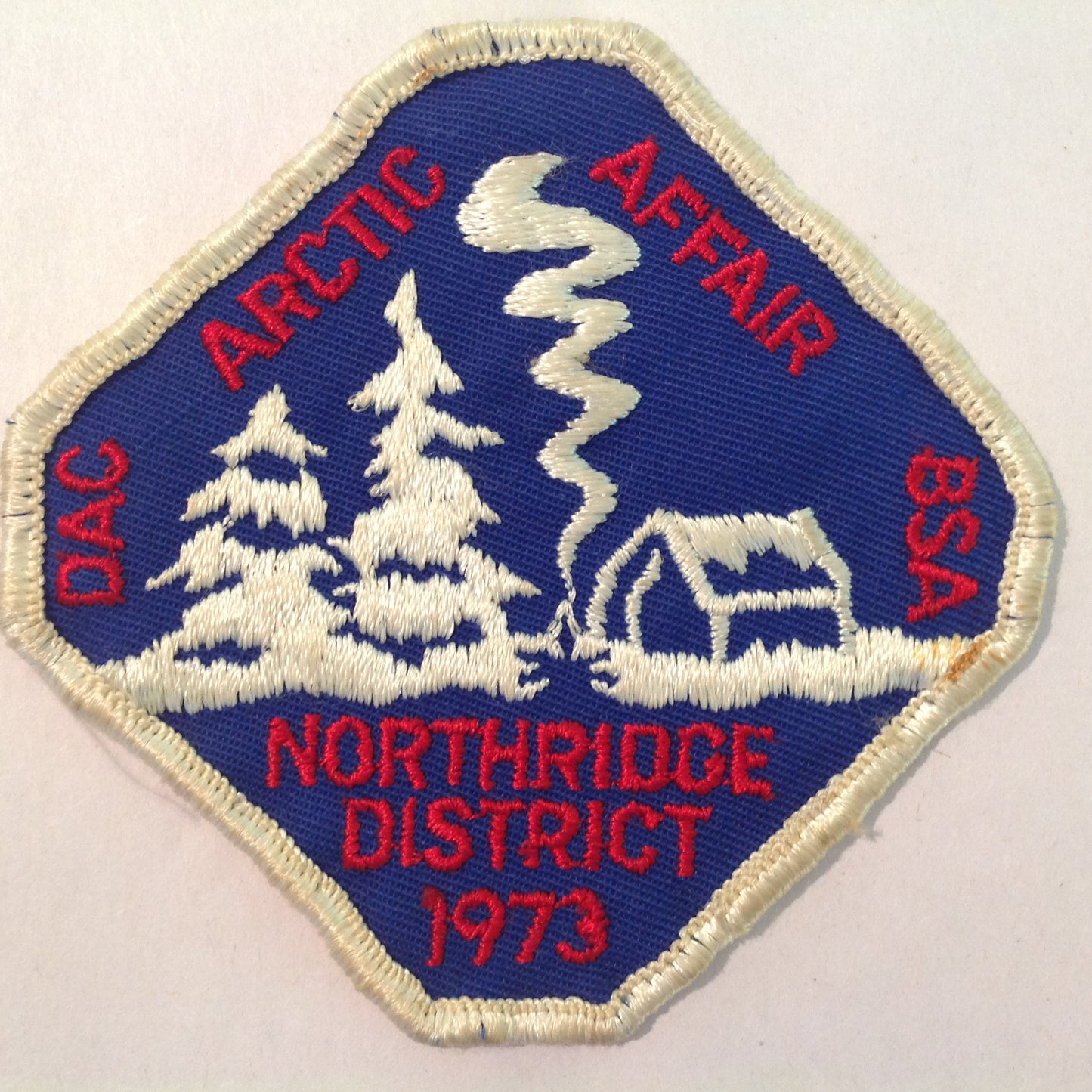 Vintage BSA Boys Scouts of America Patch DAC Arctic Affair Northridge District 1973