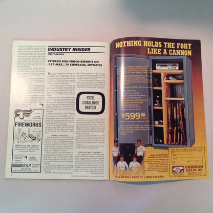 Vintage Jul/Aug 1983 American Handgunner Magazine Special Features For Handloaders Hammerli M152 World's Biggest Handgun Shoot