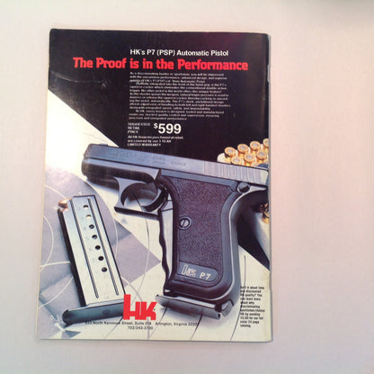 Vintage Jul/Aug 1983 American Handgunner Magazine Special Features For Handloaders Hammerli M152 World's Biggest Handgun Shoot