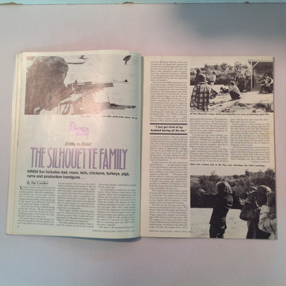 Vintage Mar/Apr 1982 American Handgunner Magazine Junkyard Dog Loads The Superbullet Hammerli 232 Let's Talk Basic Pistol