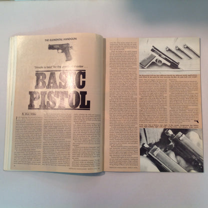 Vintage Mar/Apr 1982 American Handgunner Magazine Junkyard Dog Loads The Superbullet Hammerli 232 Let's Talk Basic Pistol