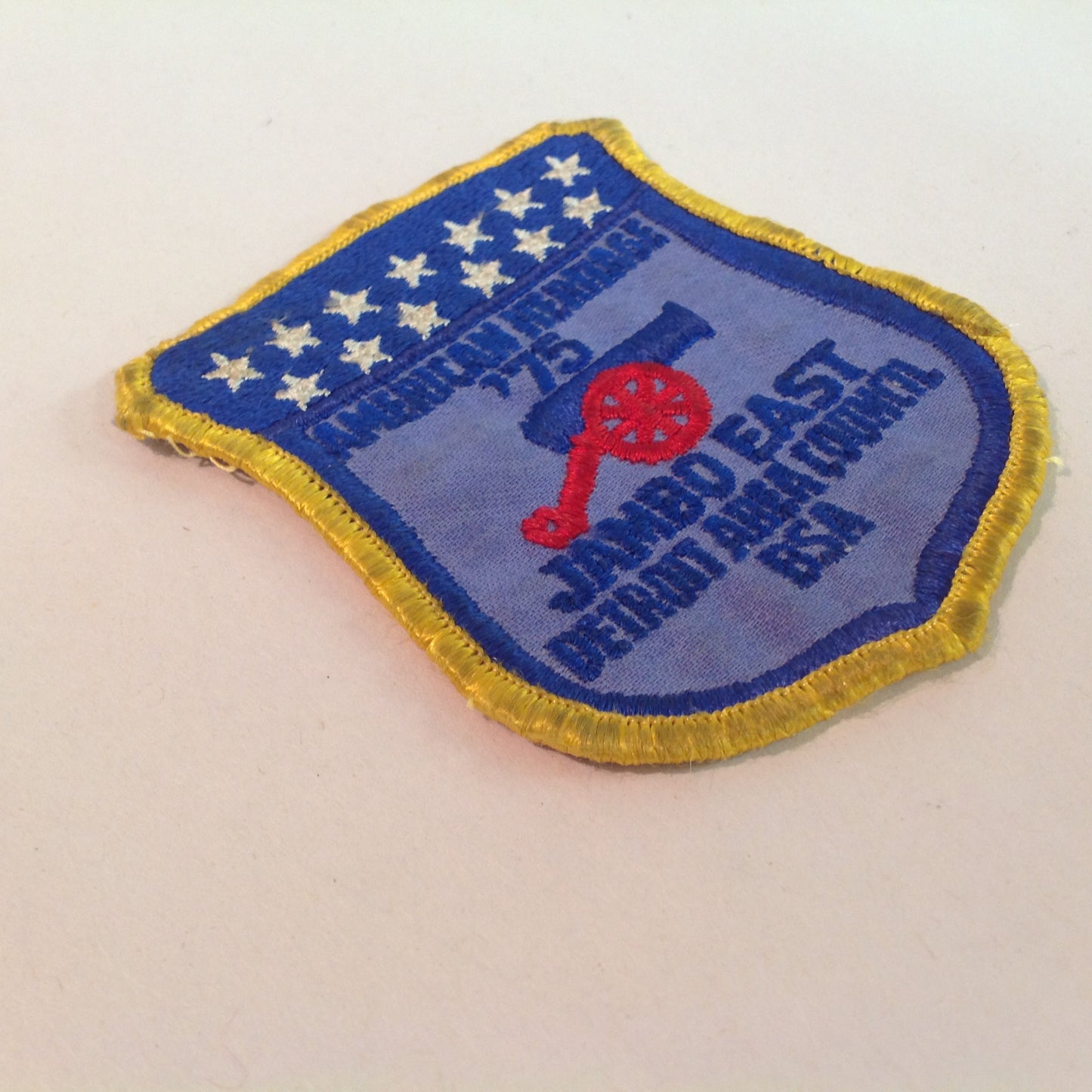 Vintage BSA Boys Scouts of America Patch American Heritage '75 Jambo East Detroit Area Council
