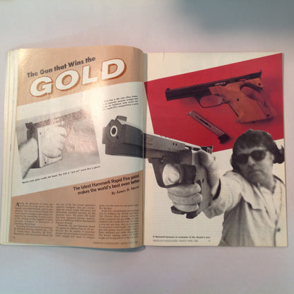 Vintage Mar/Apr 1982 American Handgunner Magazine Junkyard Dog Loads The Superbullet Hammerli 232 Let's Talk Basic Pistol