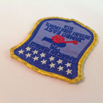 Vintage BSA Boys Scouts of America Patch American Heritage '75 Jambo East Detroit Area Council