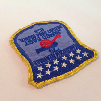 Vintage BSA Boys Scouts of America Patch American Heritage '75 Jambo East Detroit Area Council