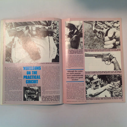 Vintage Mar/Apr 1982 American Handgunner Magazine Junkyard Dog Loads The Superbullet Hammerli 232 Let's Talk Basic Pistol