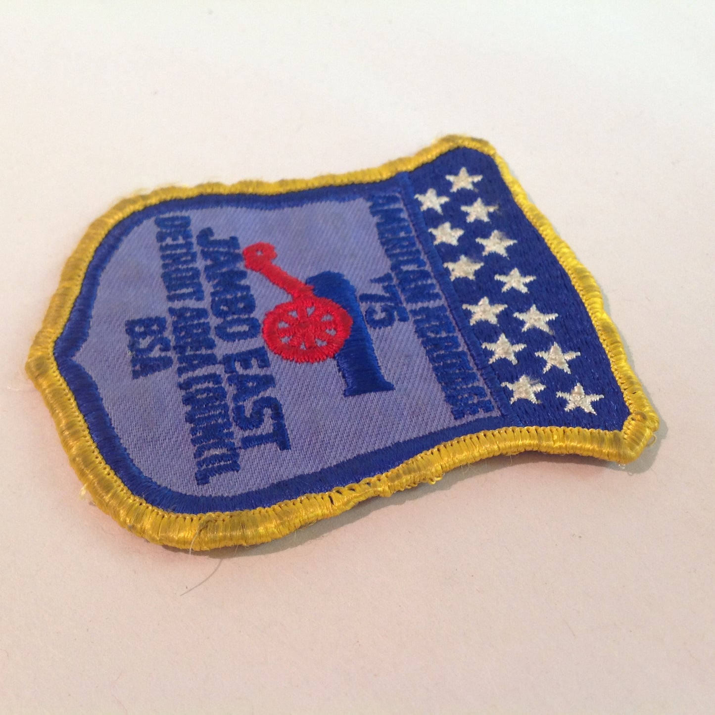 Vintage BSA Boys Scouts of America Patch American Heritage '75 Jambo East Detroit Area Council