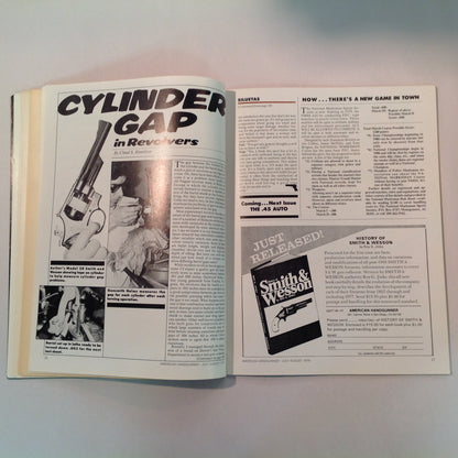 Vintage Jul/Aug 1979 The American Handgunner Magazine .357 NOT For Big Game Bianchi's Blue Steel and Gun Leather Test Reports