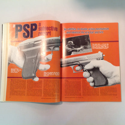 Vintage Jul/Aug 1979 The American Handgunner Magazine .357 NOT For Big Game Bianchi's Blue Steel and Gun Leather Test Reports