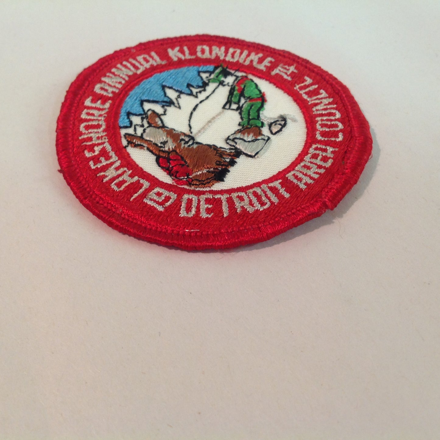 Vintage BSA Boy Scouts America Patch 1974 Lakeshore Annual Klondike Detroit Area DAC
