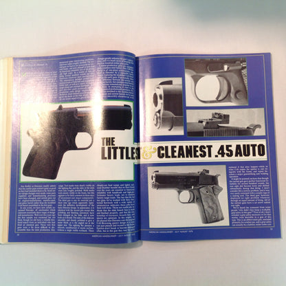 Vintage Jul/Aug 1979 The American Handgunner Magazine .357 NOT For Big Game Bianchi's Blue Steel and Gun Leather Test Reports