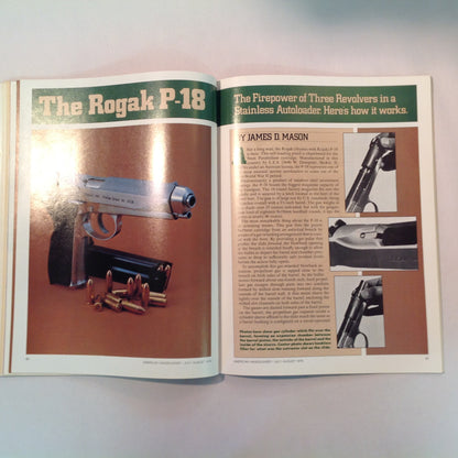 Vintage Jul/Aug 1979 The American Handgunner Magazine .357 NOT For Big Game Bianchi's Blue Steel and Gun Leather Test Reports
