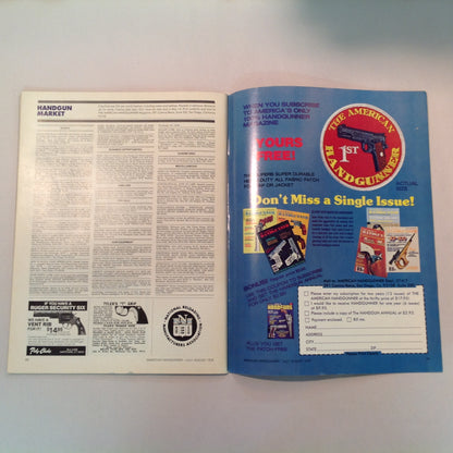 Vintage Jul/Aug 1979 The American Handgunner Magazine .357 NOT For Big Game Bianchi's Blue Steel and Gun Leather Test Reports