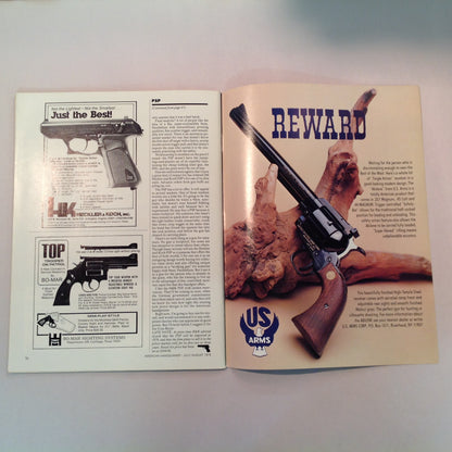 Vintage Jul/Aug 1979 The American Handgunner Magazine .357 NOT For Big Game Bianchi's Blue Steel and Gun Leather Test Reports