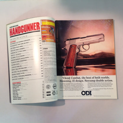 Vintage May/Jun 1983 American Handgunner Magazine Service Pistol Controversy PPC Revolvers Coonan .357 Auto Pistol Dump the .38 Special?