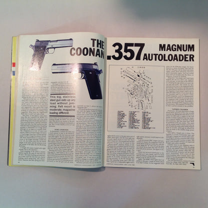 Vintage May/Jun 1983 American Handgunner Magazine Service Pistol Controversy PPC Revolvers Coonan .357 Auto Pistol Dump the .38 Special?
