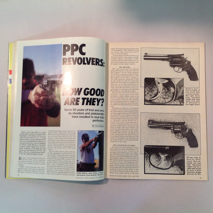 Vintage May/Jun 1983 American Handgunner Magazine Service Pistol Controversy PPC Revolvers Coonan .357 Auto Pistol Dump the .38 Special?