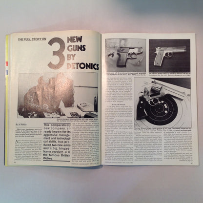 Vintage May/Jun 1983 American Handgunner Magazine Service Pistol Controversy PPC Revolvers Coonan .357 Auto Pistol Dump the .38 Special?