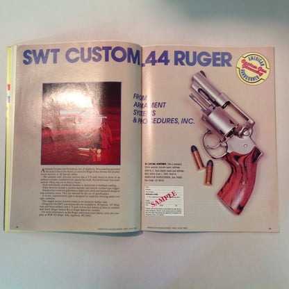 Vintage May/Jun 1983 American Handgunner Magazine Service Pistol Controversy PPC Revolvers Coonan .357 Auto Pistol Dump the .38 Special?