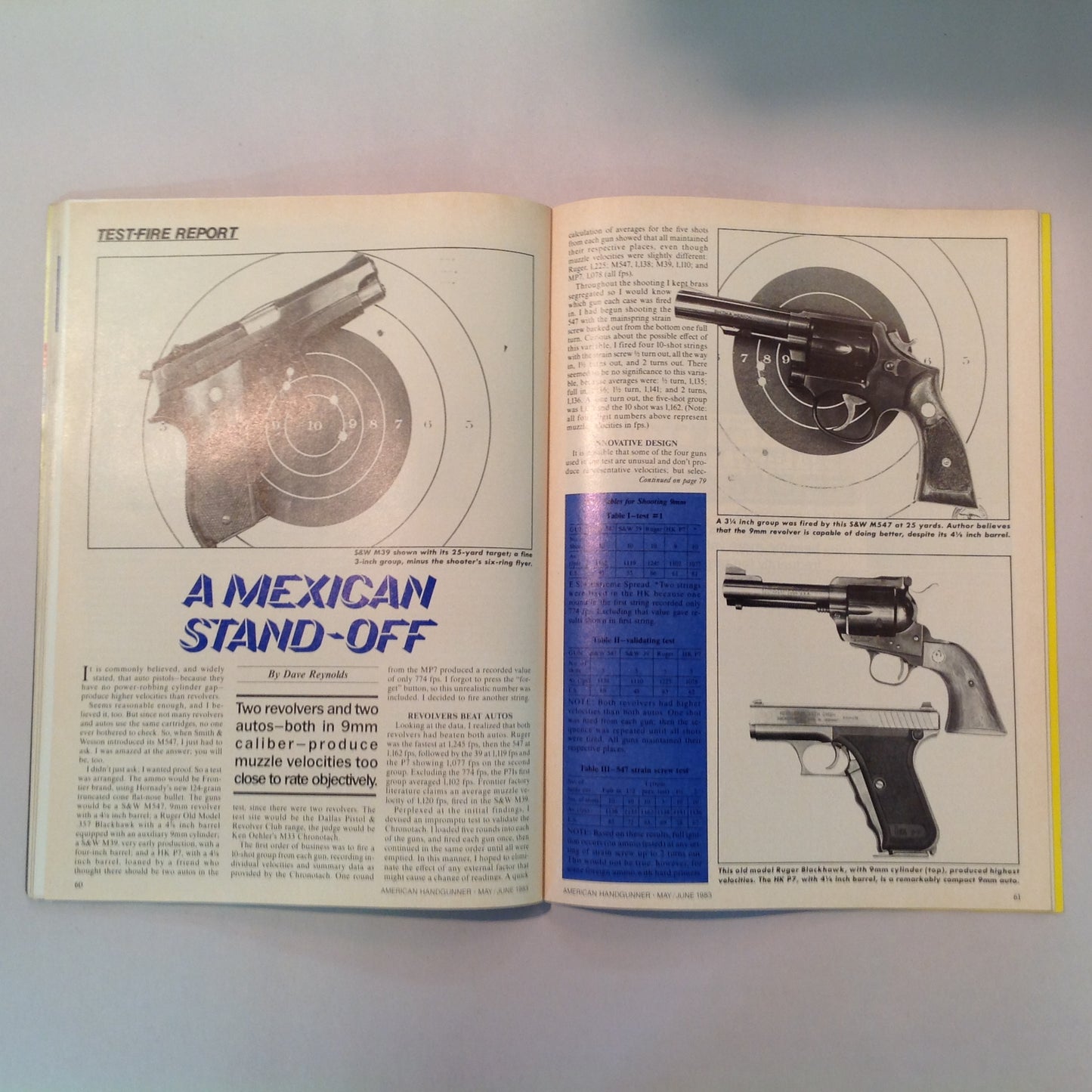 Vintage May/Jun 1983 American Handgunner Magazine Service Pistol Controversy PPC Revolvers Coonan .357 Auto Pistol Dump the .38 Special?