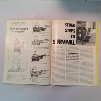 Vintage May/Jun 1983 American Handgunner Magazine Service Pistol Controversy PPC Revolvers Coonan .357 Auto Pistol Dump the .38 Special?
