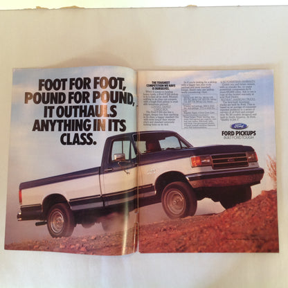 Vintage Dec 1989 Guns & Ammo Magazine Colt's Double-Action .45