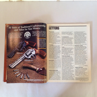 Vintage Dec 1989 Guns & Ammo Magazine Colt's Double-Action .45