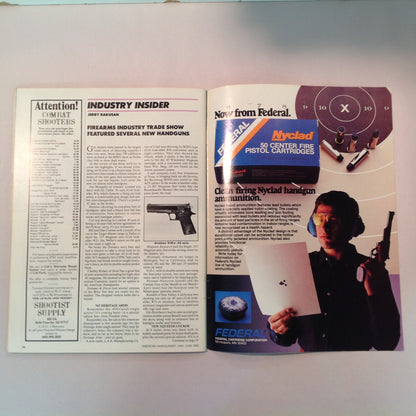 Vintage May/Jun 1983 American Handgunner Magazine Service Pistol Controversy PPC Revolvers Coonan .357 Auto Pistol Dump the .38 Special?