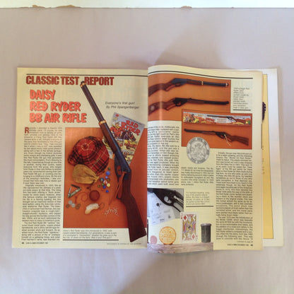 Vintage Dec 1989 Guns & Ammo Magazine Colt's Double-Action .45