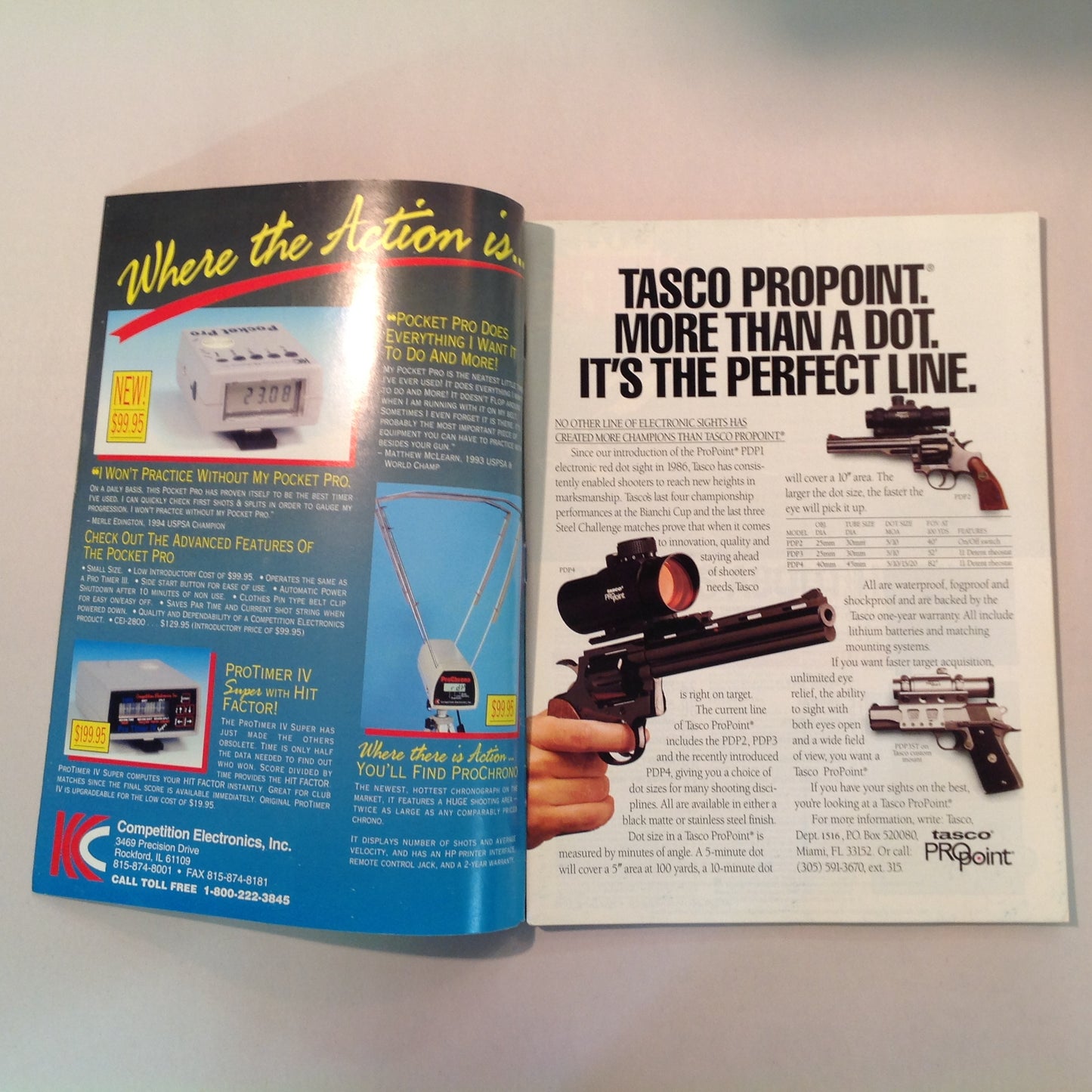 Vintage May/Jun 1995 American Handgunner Magazine Exclusive New FBI .45 World's Greatest Gun Show Torture Testing S&W Sigma