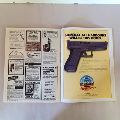 Vintage Dec 1989 Guns & Ammo Magazine Colt's Double-Action .45