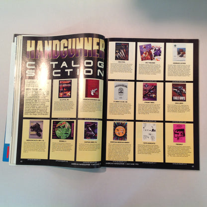 Vintage May/Jun 1995 American Handgunner Magazine Exclusive New FBI .45 World's Greatest Gun Show Torture Testing S&W Sigma