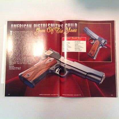 Vintage May/Jun 1995 American Handgunner Magazine Exclusive New FBI .45 World's Greatest Gun Show Torture Testing S&W Sigma