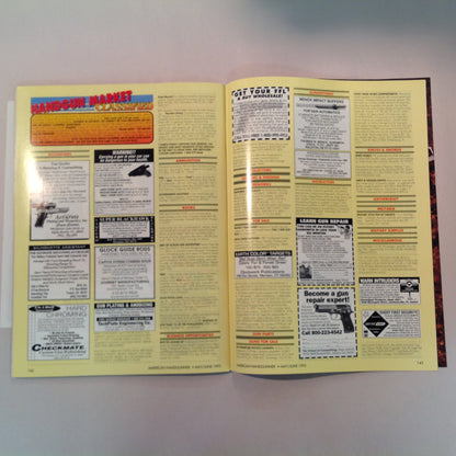 Vintage May/Jun 1995 American Handgunner Magazine Exclusive New FBI .45 World's Greatest Gun Show Torture Testing S&W Sigma